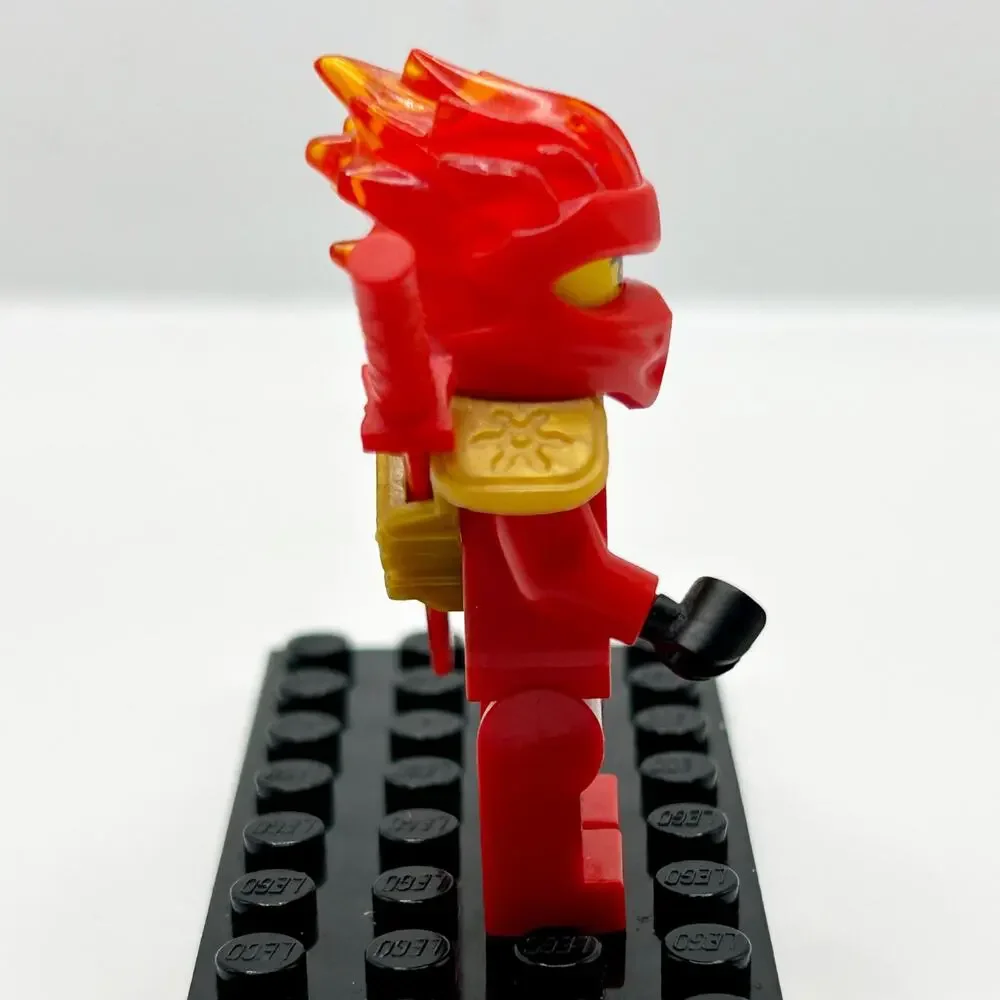 LEGO Ninjago NJO538 Kai FS Minifigure Red Ninja Spinjitzu Authentic EUC
